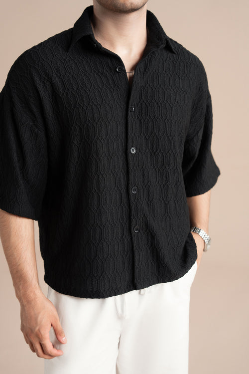 Boxy Embroided Shirt