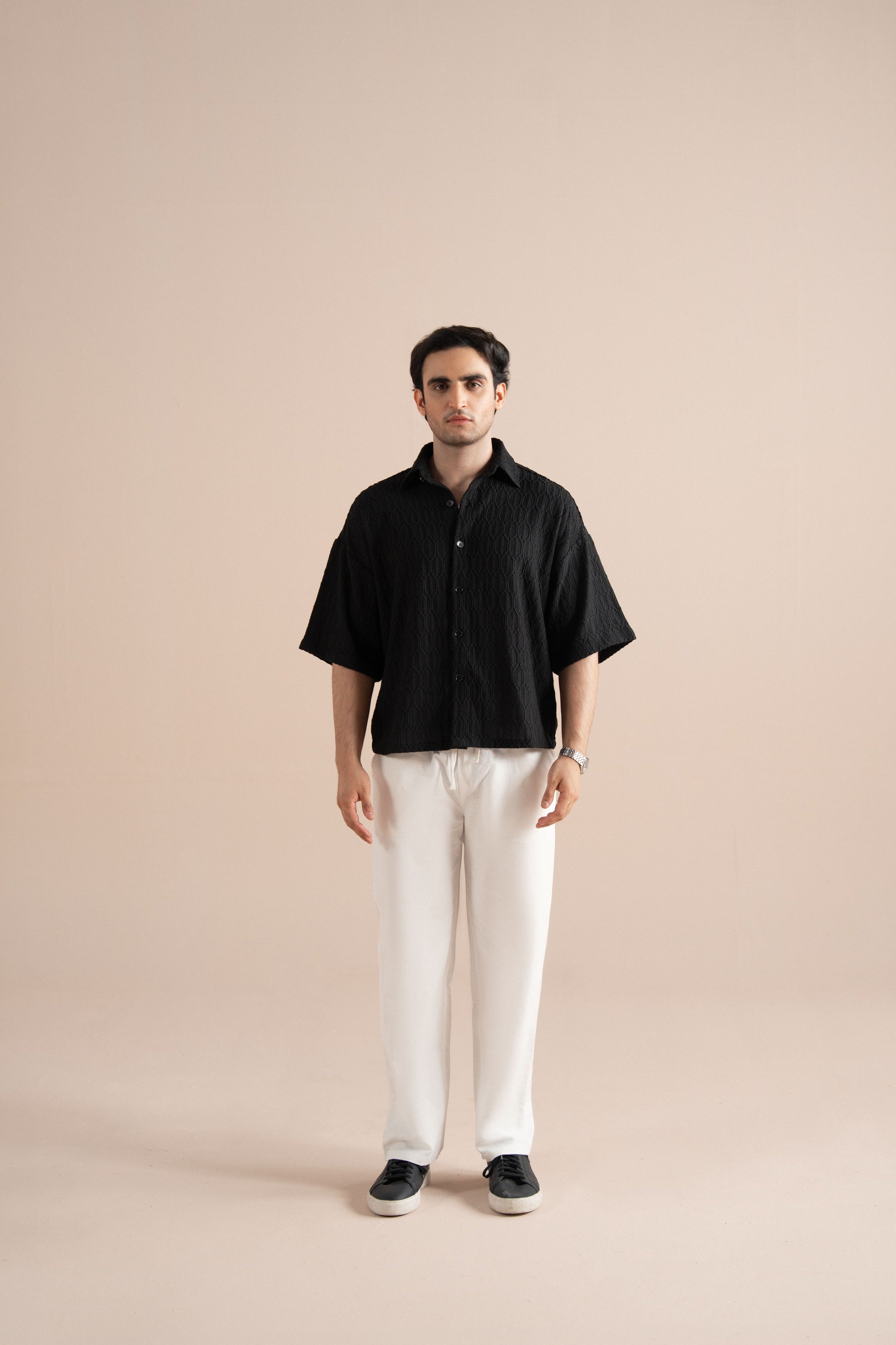 Boxy Embroided Shirt