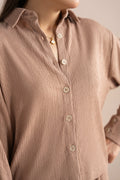 Crunchic Knit Button Down Shirt