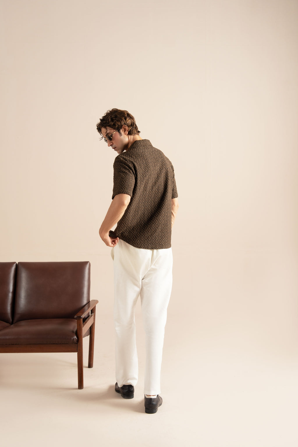 Self Textured Shirt