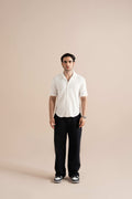 Self Textured Shirt White