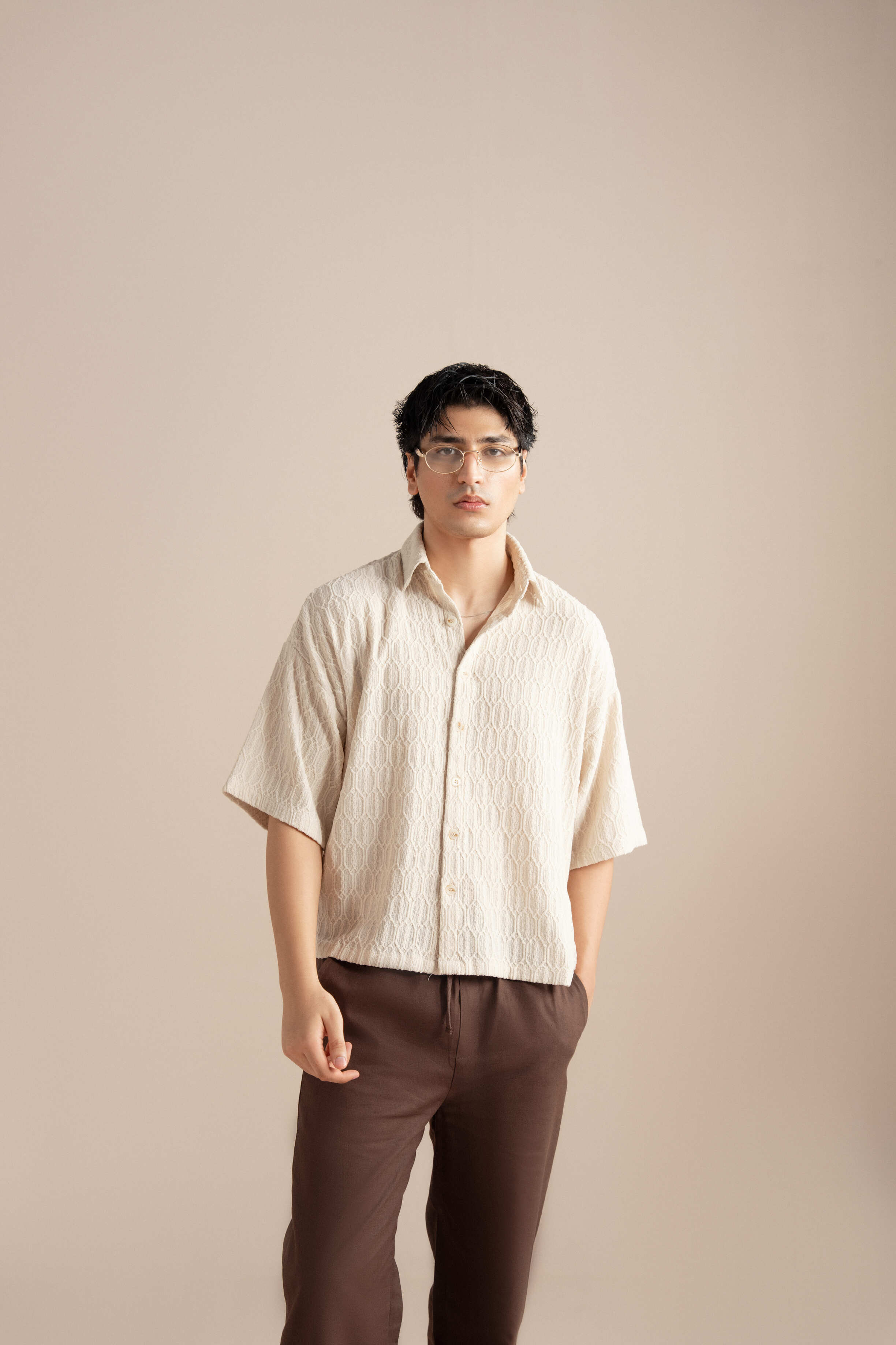 Summer Knit Button Down