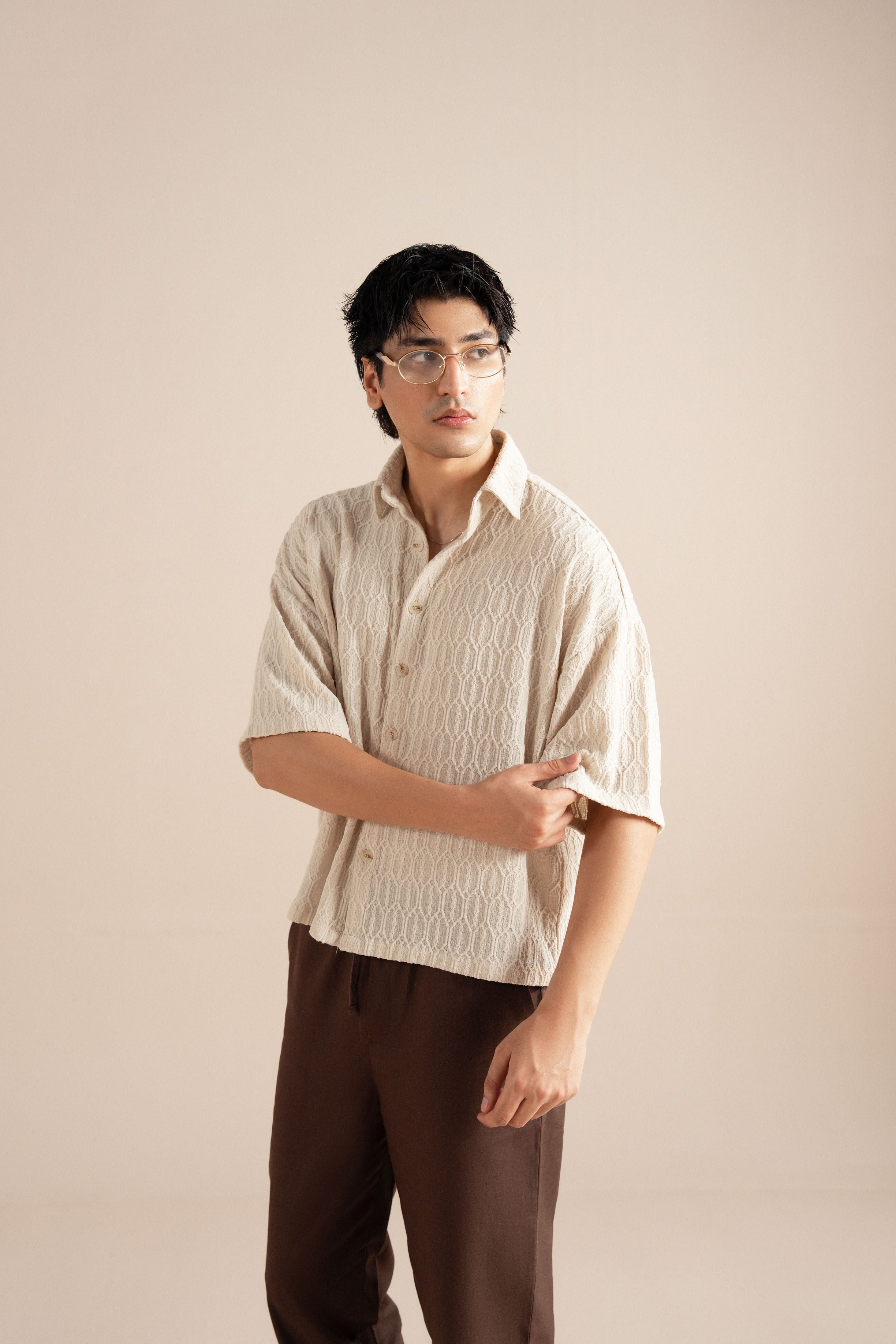 Summer Knit Button Down